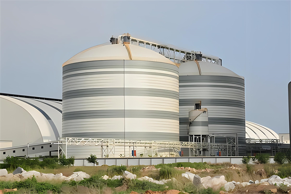 马鞍山大型钢板库在储存粉体物料中的优势与应用